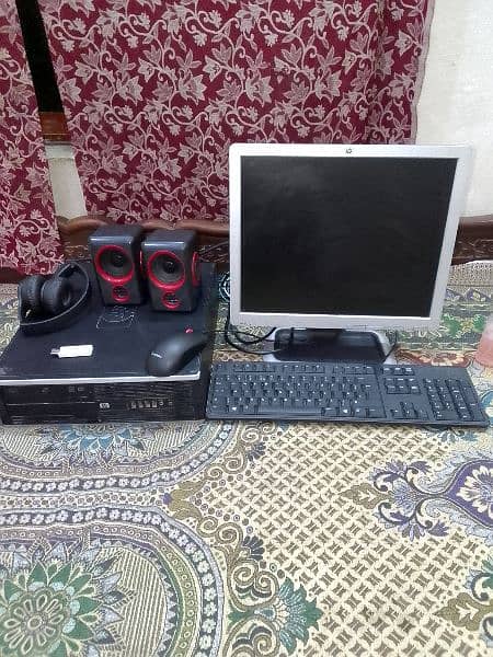 HP cour2dou Full Computer Set Up with Multi Media 2