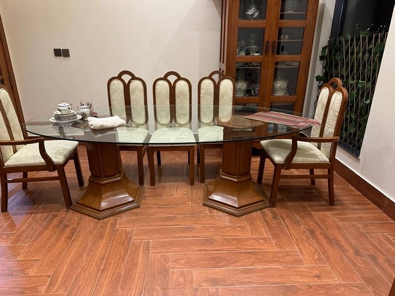 Burmateak Dining table 8 persons 2