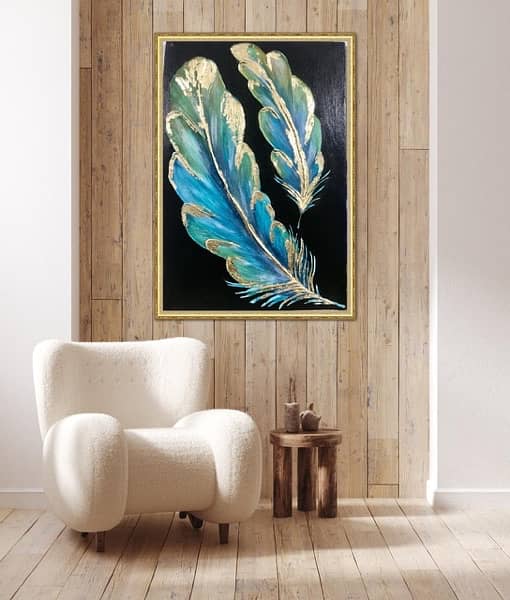 Textured Art with Resin modern handmade painting 17