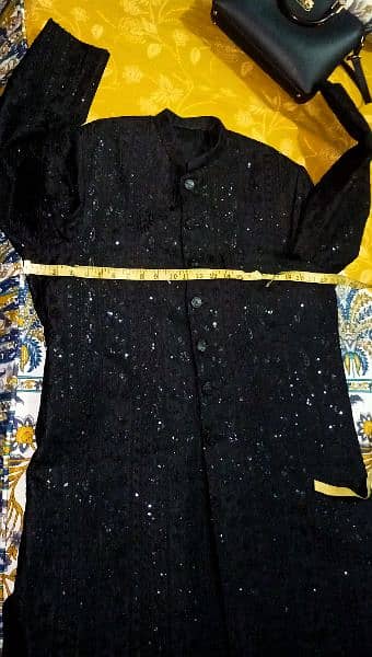 BRAND NEW SHERWANI WITH 4 ESSENTIAL 15