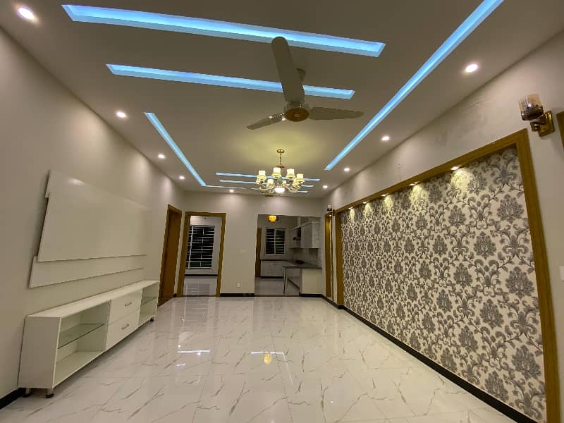 Luxury Brand New Designer Full House Available For Rent Bahria town phase 8 Rawalpindi Real Picture 1