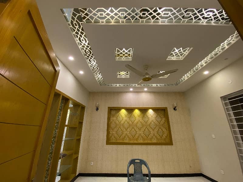 Luxury Brand New Designer Full House Available For Rent Bahria town phase 8 Rawalpindi Real Picture 27