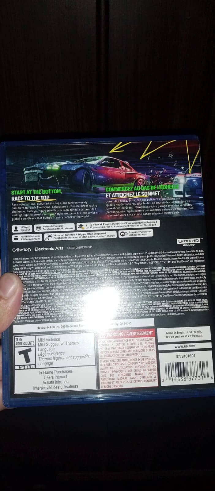 NFS Unbound PS5 3