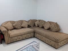 Brown sofa