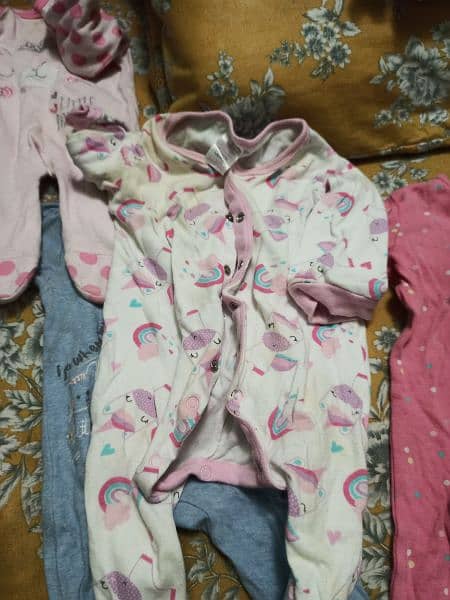 preloved baby girl full rompers 5