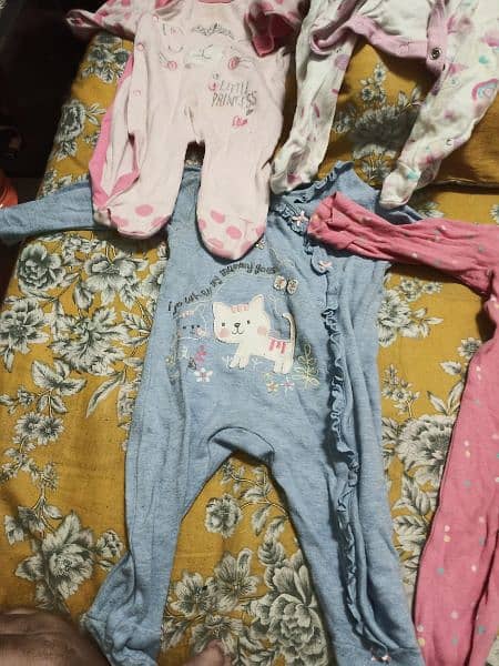 preloved baby girl full rompers 11