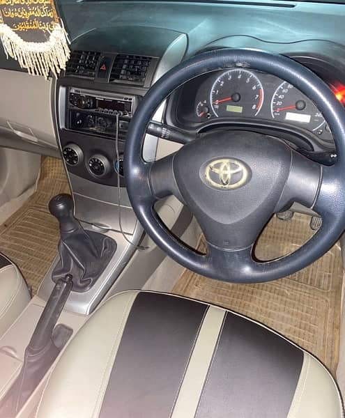 Toyota Corolla XLI 2012 6