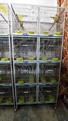 some cage for sale size 1.5×1.5×3 one cage each 18k