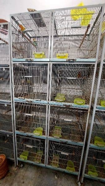 some cage for sale size 1.5×1.5×3 one cage each 18k 1