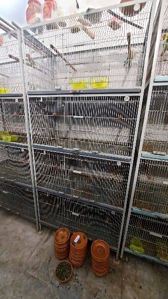 some cage for sale size 1.5×1.5×3 one cage each 18k 2