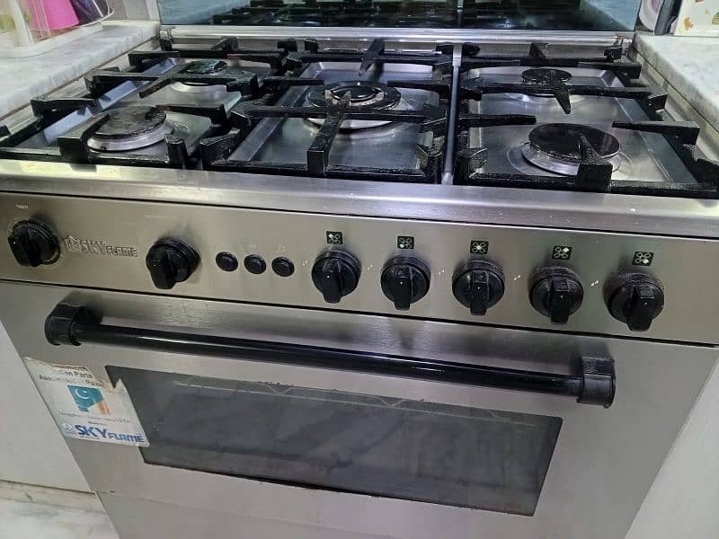 5 Burner Skyflame Oven 6