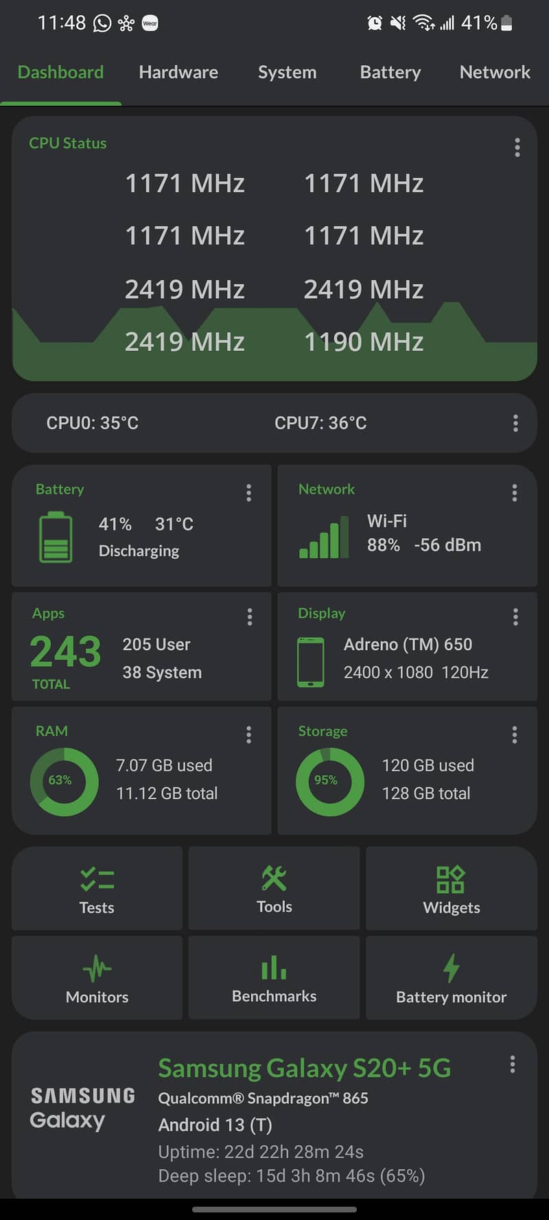 samsung s20 plus 5g non pta 9