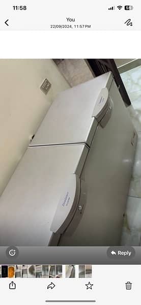 dawlance inverter freezer for sale condition as shown in pics 6