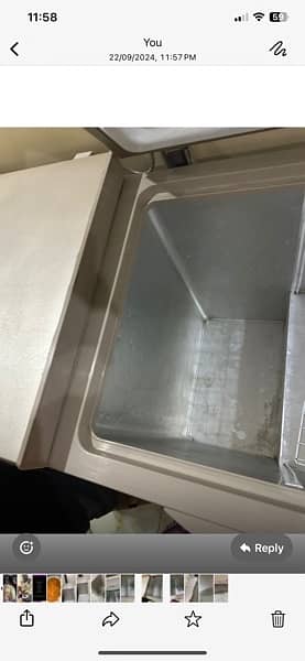 dawlance inverter freezer for sale condition as shown in pics 7