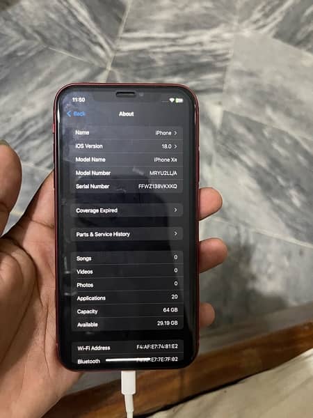 Iphone XR Jv 64GB 8