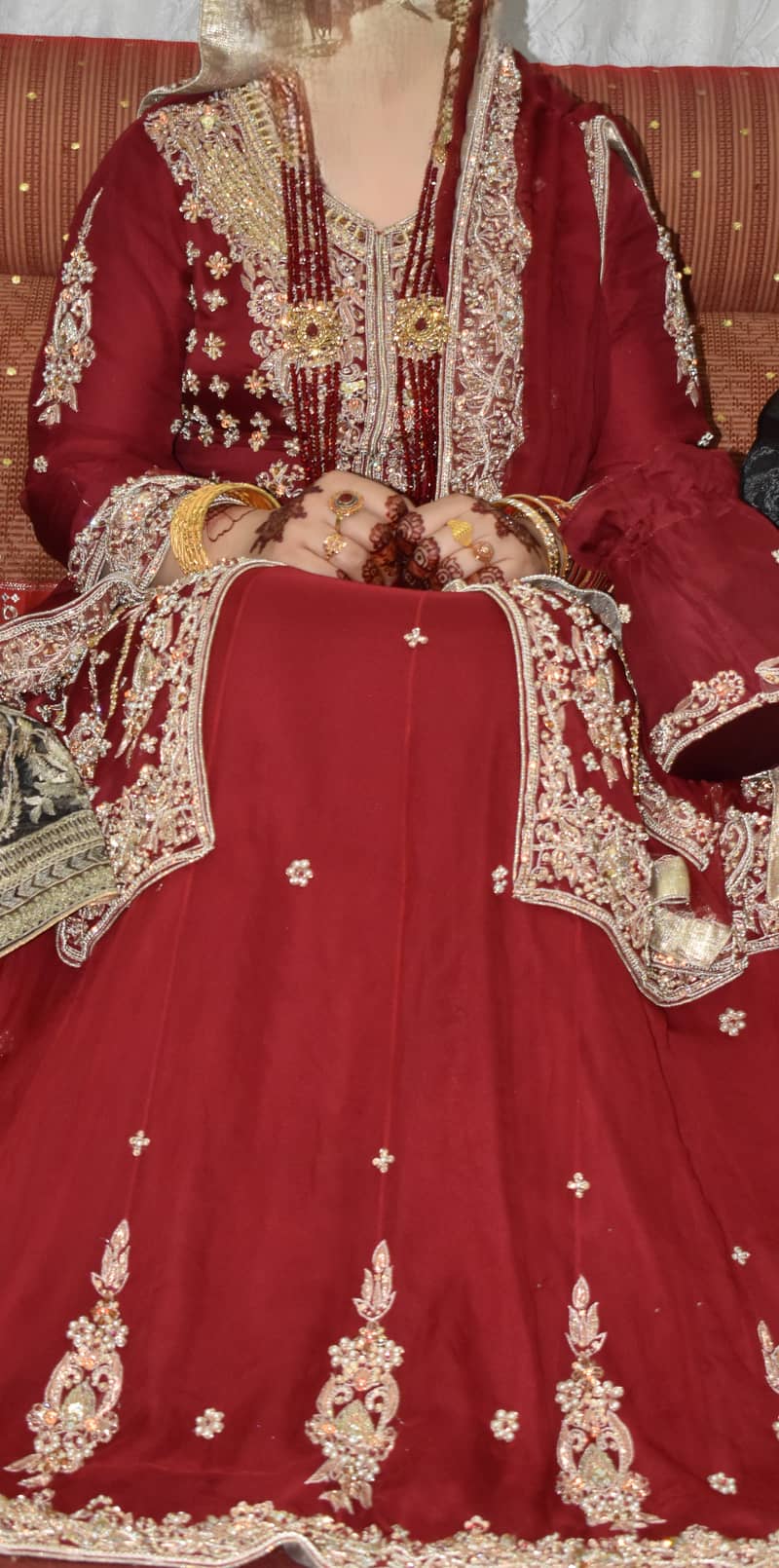 Bridal Dress in Islamabad, Used Bridal lehnga for sale, Wedding dress 1