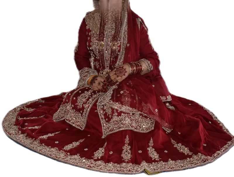 Bridal Dress in Islamabad, Used Bridal lehnga for sale, Wedding dress 3