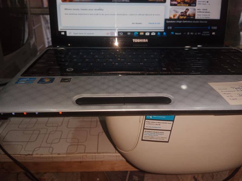 toshiba satellite l750 i3 2nd gen 2