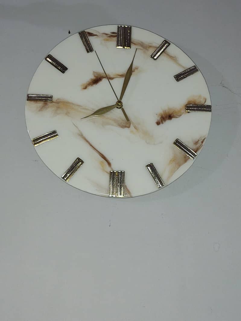 Wall Clock, Resin Art Wall Clock 0