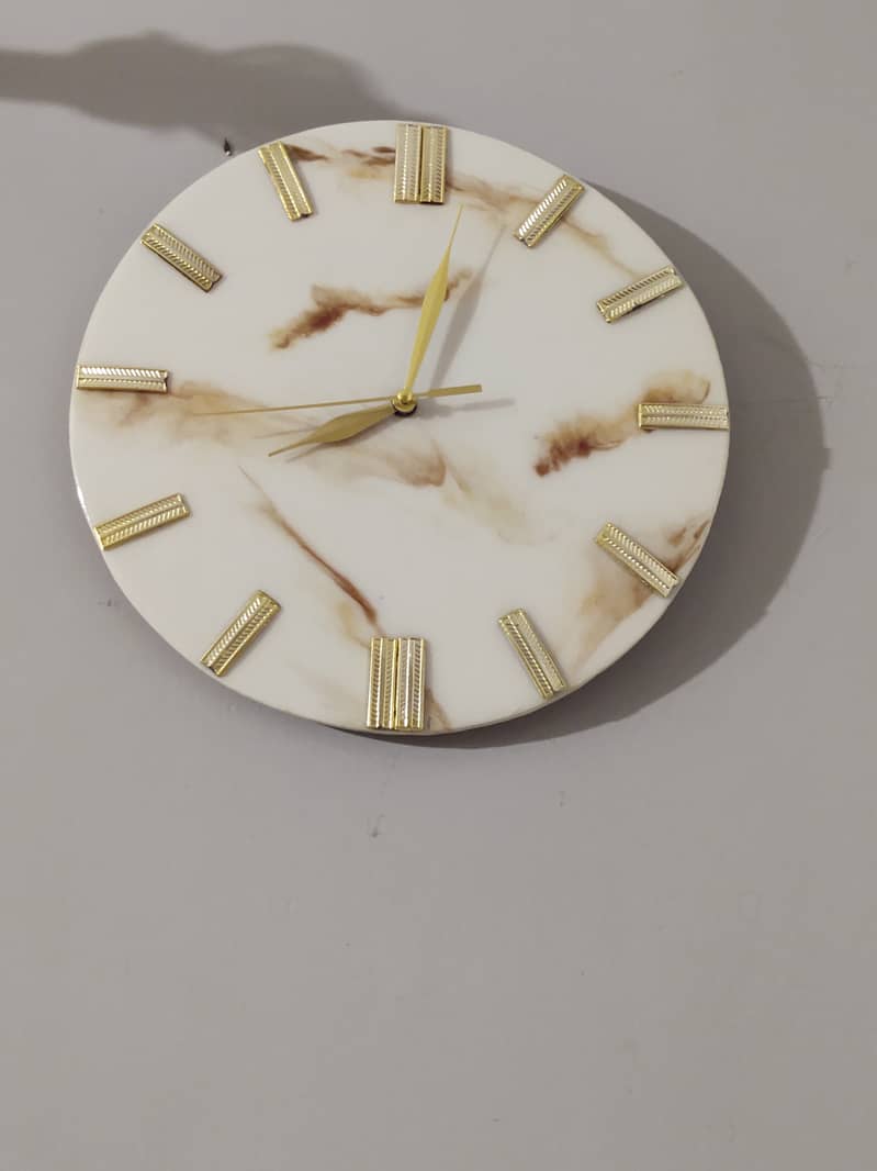 Wall Clock, Resin Art Wall Clock 2