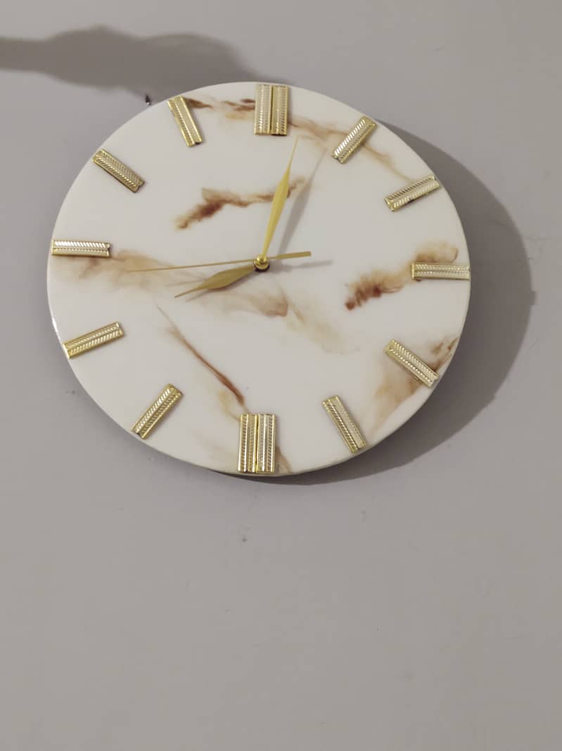 Wall Clock, Resin Art Wall Clock 4