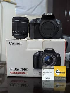 Canon 700d with Kit Lens