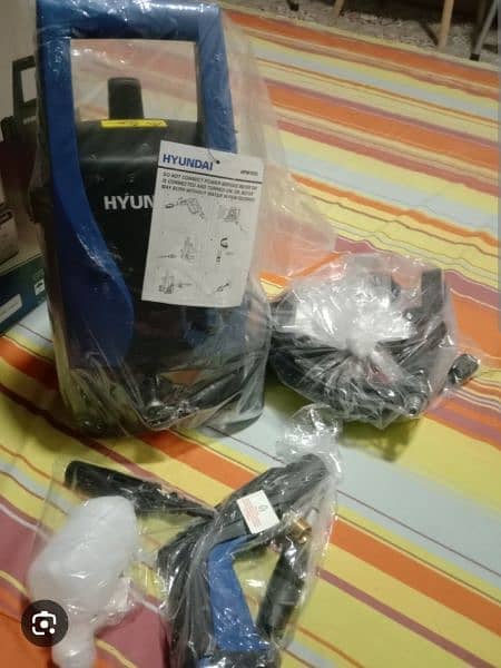 hyundai pressure washer 105bar 1400watt  only box open  ha bs 1