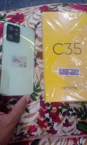 realme c35 4/128 with box and charger condition 10/9 1