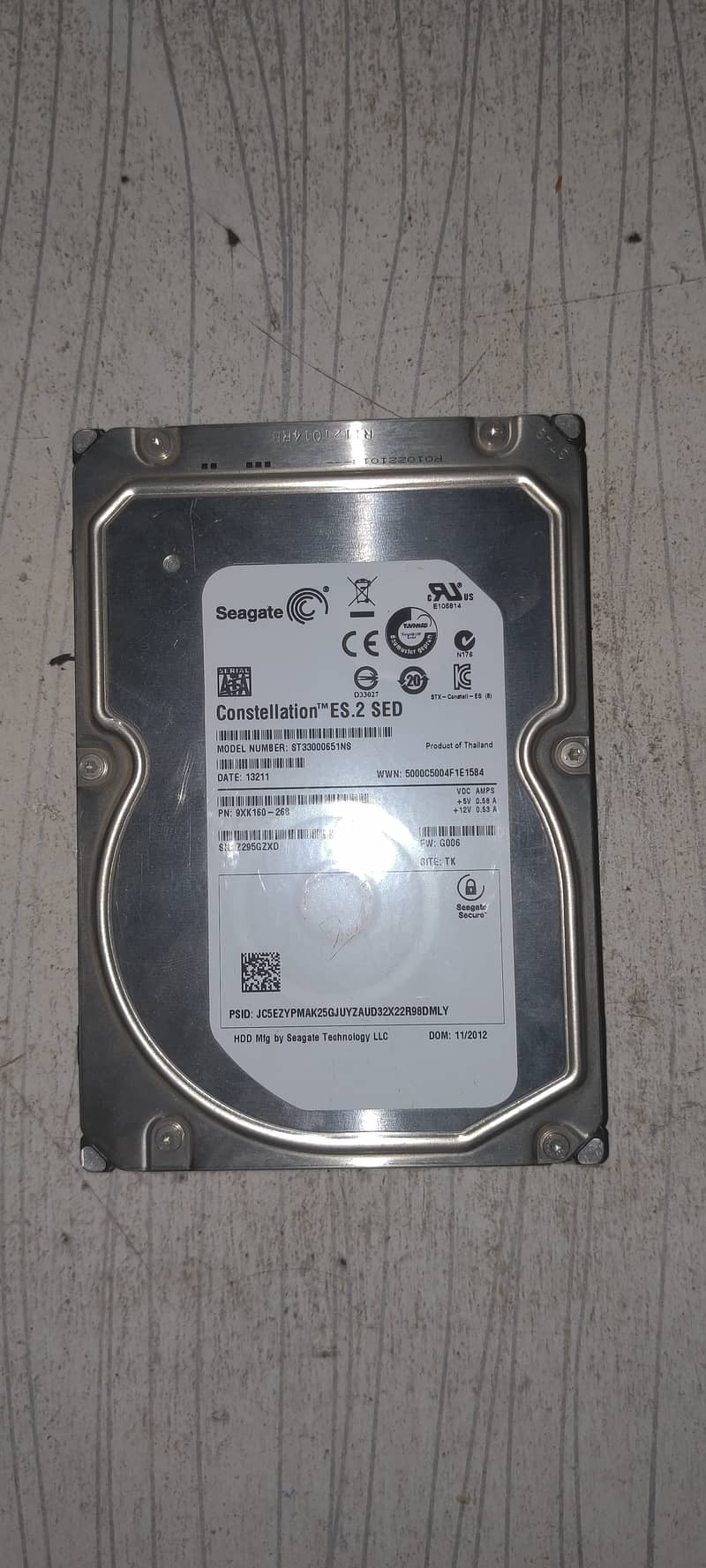 seagate constellation es. 2  3TB 1