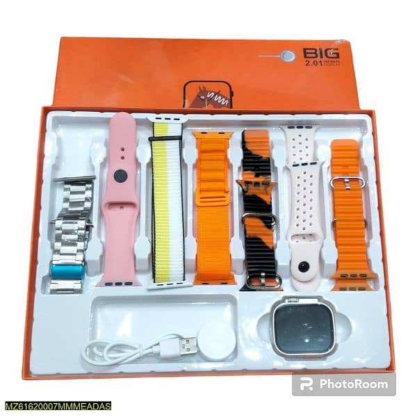 Ultra watch 10 with 7 strap student deal! with free delivery 2