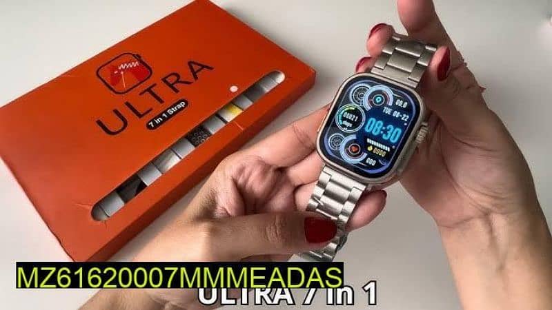 Ultra watch 10 with 7 strap student deal! with free delivery 4