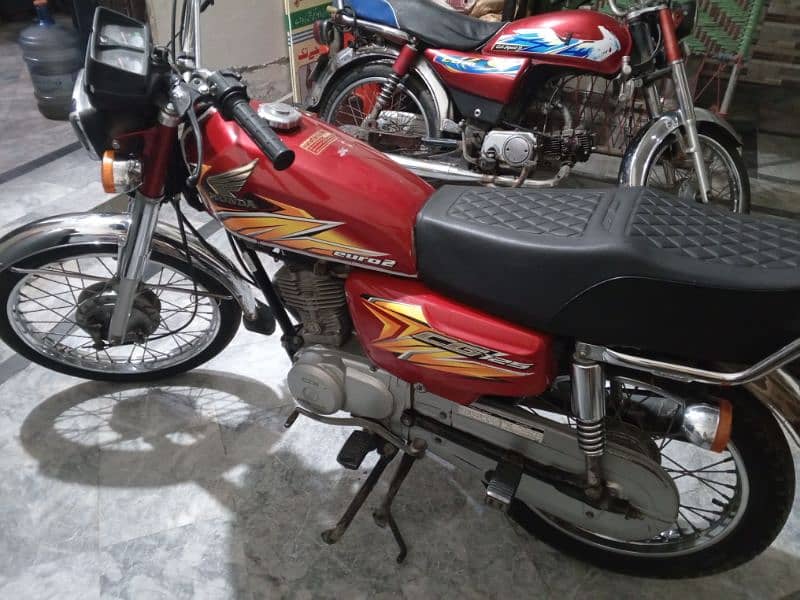 Honda 125 2021 Model Red Color 1