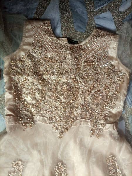 Dress for sale. Guaranteed fabric. Pure organza frock. Fancy frock. 2