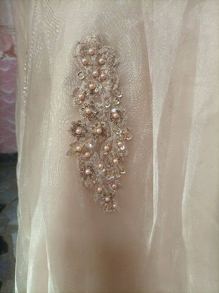 Dress for sale. Guaranteed fabric. Pure organza frock. Fancy frock. 4