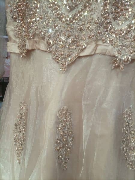 Dress for sale. Guaranteed fabric. Pure organza frock. Fancy frock. 6