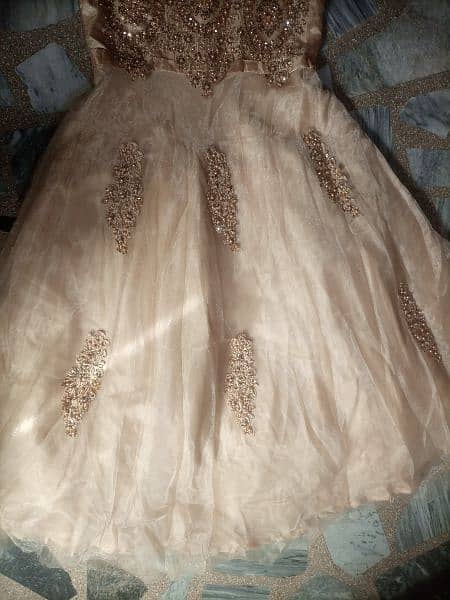 Dress for sale. Guaranteed fabric. Pure organza frock. Fancy frock. 7