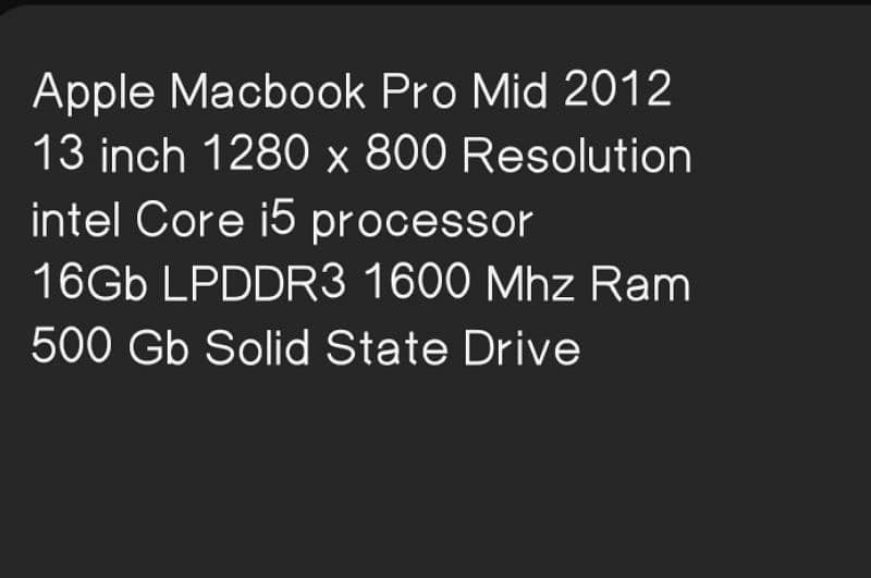 Mac book pro 4