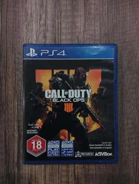 Cod Black Ops 4 Mint condition 0