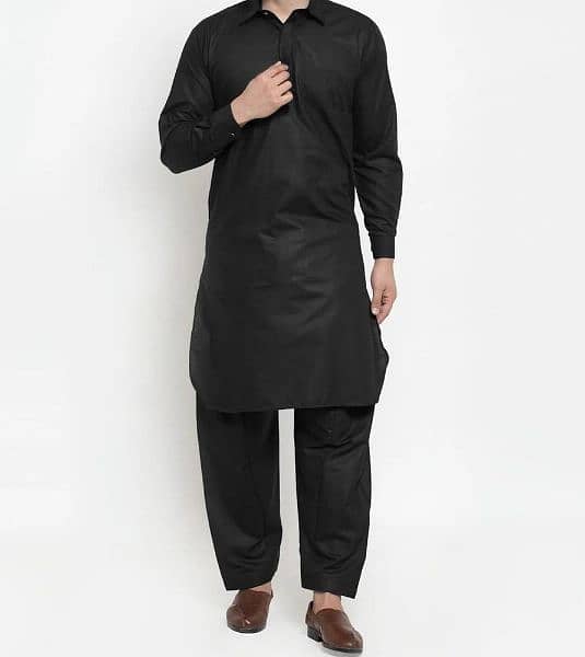 Black shalwar kameez 2