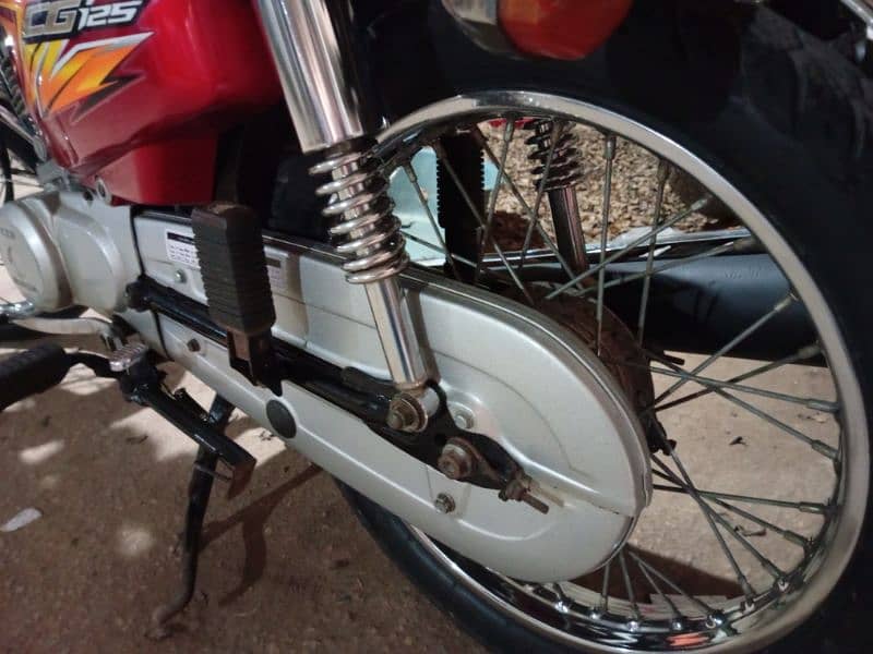 honda cg 125 2021 model karachi number chamber sealed 6