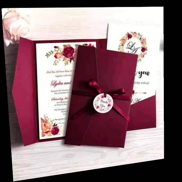 wedding invitations cards Maker 4