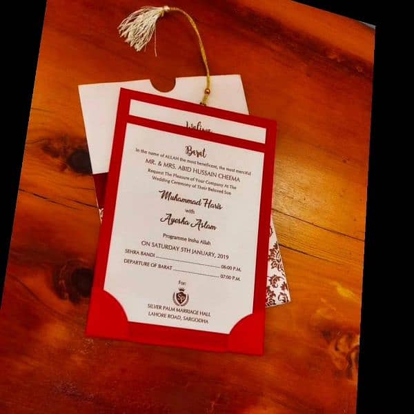 wedding invitations cards Maker 6