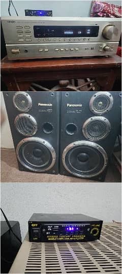 complete Sound system. Amplifier+Speakers+Bluetooth 0