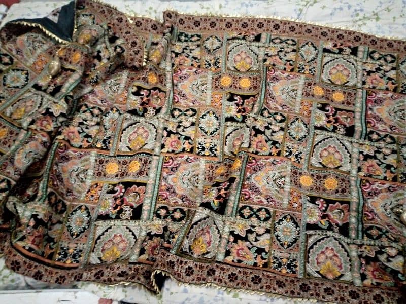 beautiful embroided shawl 0