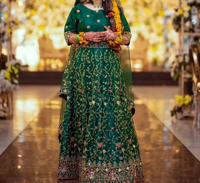 Bridal Mehndi Frock 1