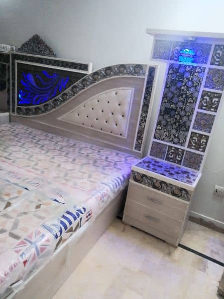 Bedroom set with Mattress 5