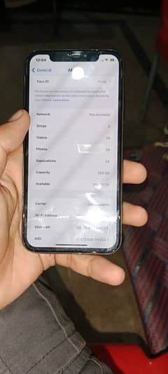 Iphone X 256 gb cameras nai chlty pennel change