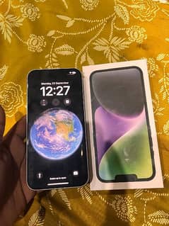 iphon14plus10/10watr pack 128gb JV no single screech health99 cycl60