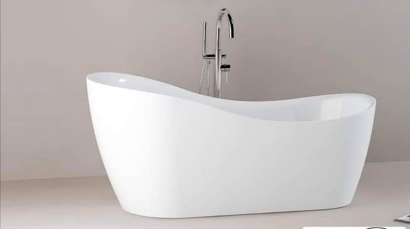 freestanding bathtubs/jacuuzzi / Corian and PVC vanities LED mirrorSSs 19