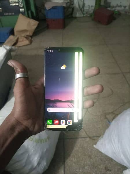 lg g8 thaiq 6 128 panel ma line chal ta sara ok ha 0